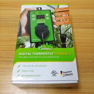 NEW Bio Green Thermo 2 Digital Greenhouse Thermostat Controller Winter/summer